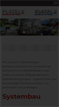 Mobile Screenshot of platal.de